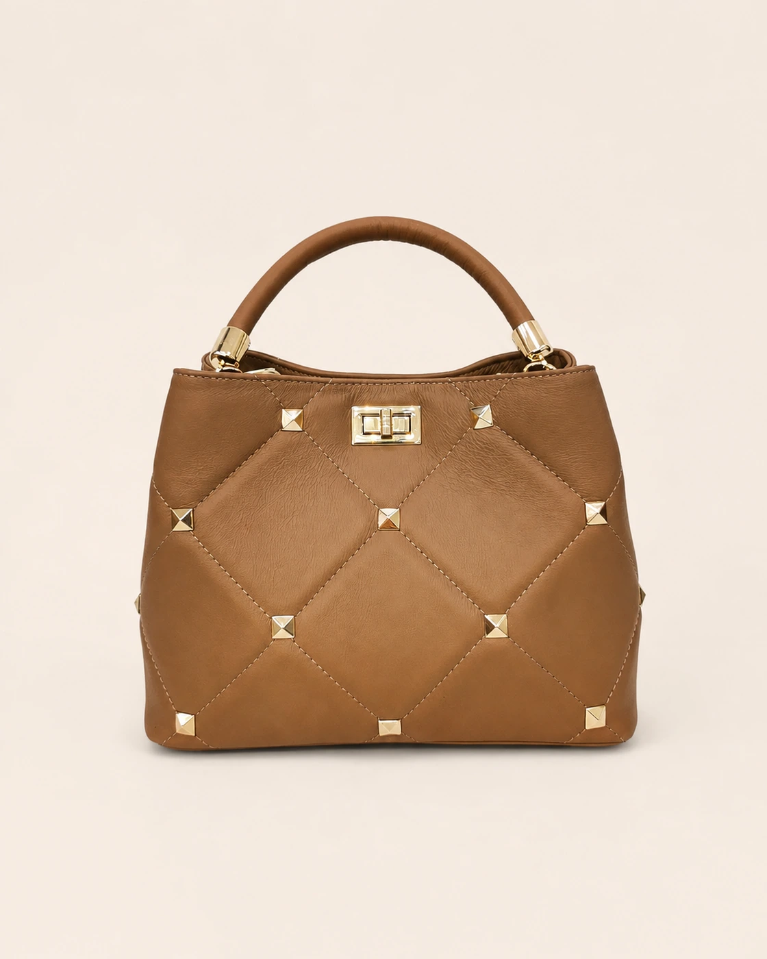 Borsa con borchie 15 — front view