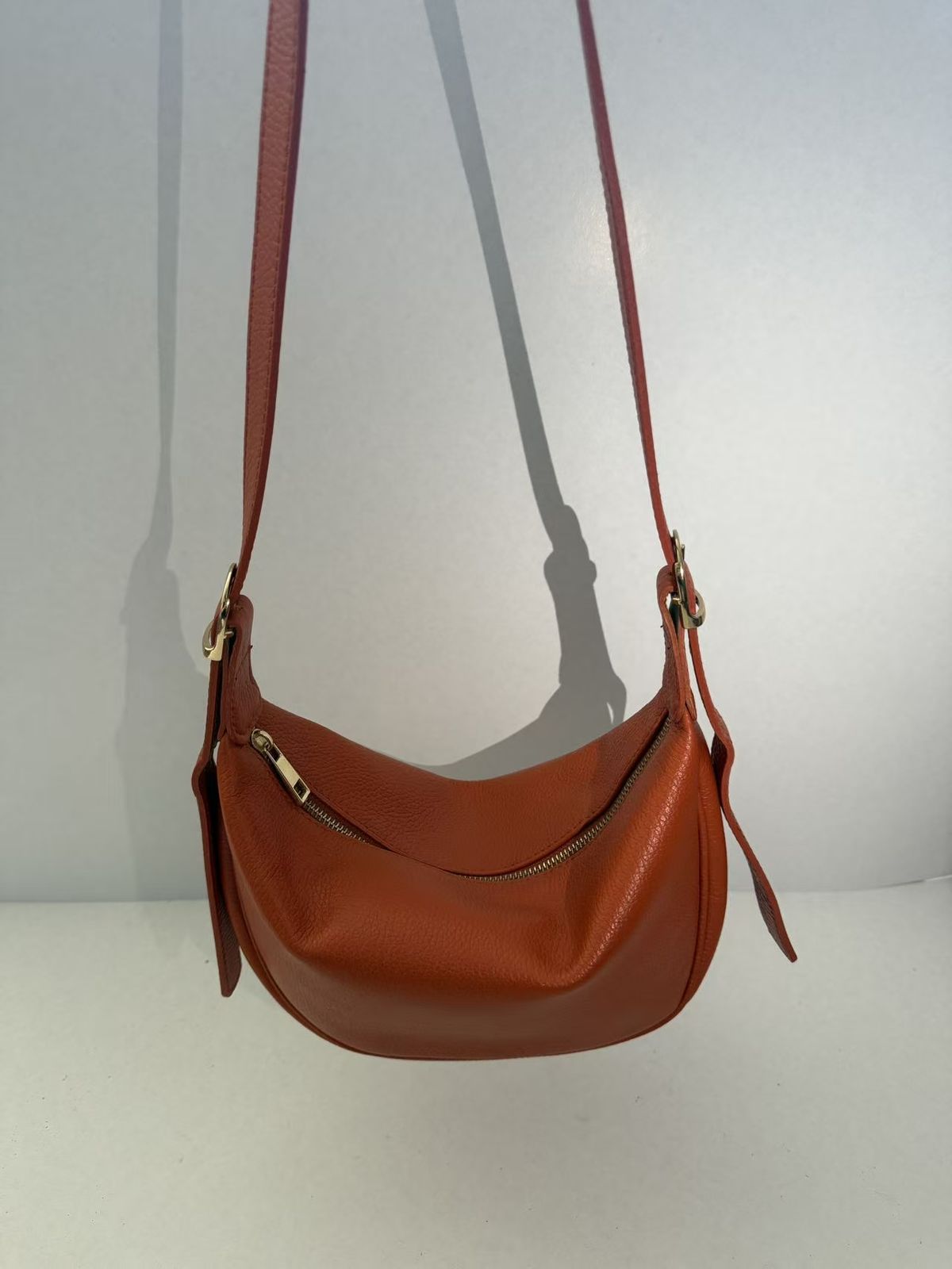 Oltrarno Crossbody — Italian leather bag, available for private label