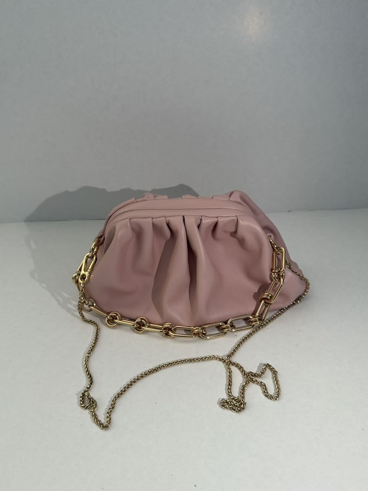 Porta Romana Clutch — Italian leather bag, available for private label